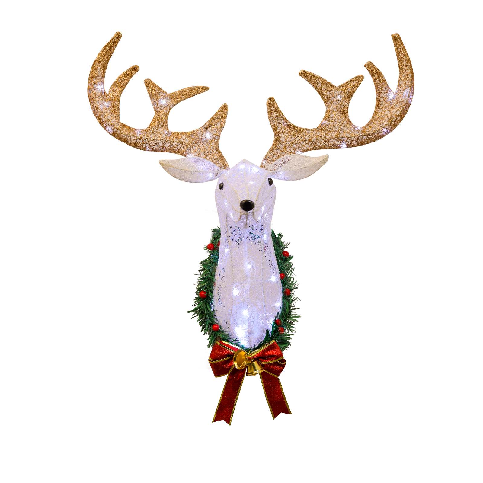 Reindeer Head Wall Décor